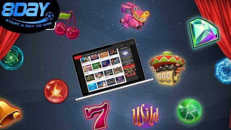 Slot game 8day hoàn trả cao, chơi là có thưởng 4 Top 5 slotgame hoàn trả cao trên 8day
